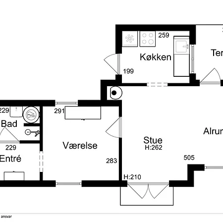 בית נופש Cozy Close To The Sea In *